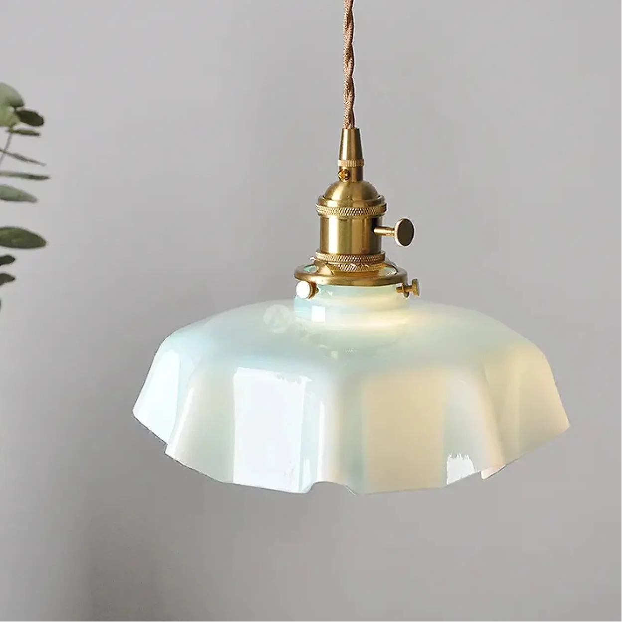 Suspension Luminaire Retro en Verre - Veron