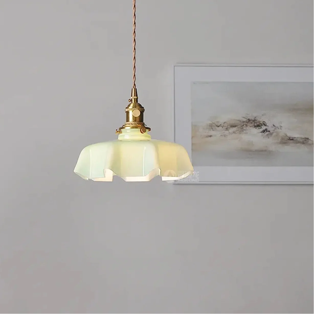 Suspension Luminaire Retro en Verre - Veron