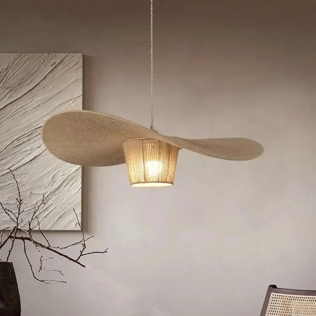 Suspension Luminaire Boheme en Rotin - Rafinia
