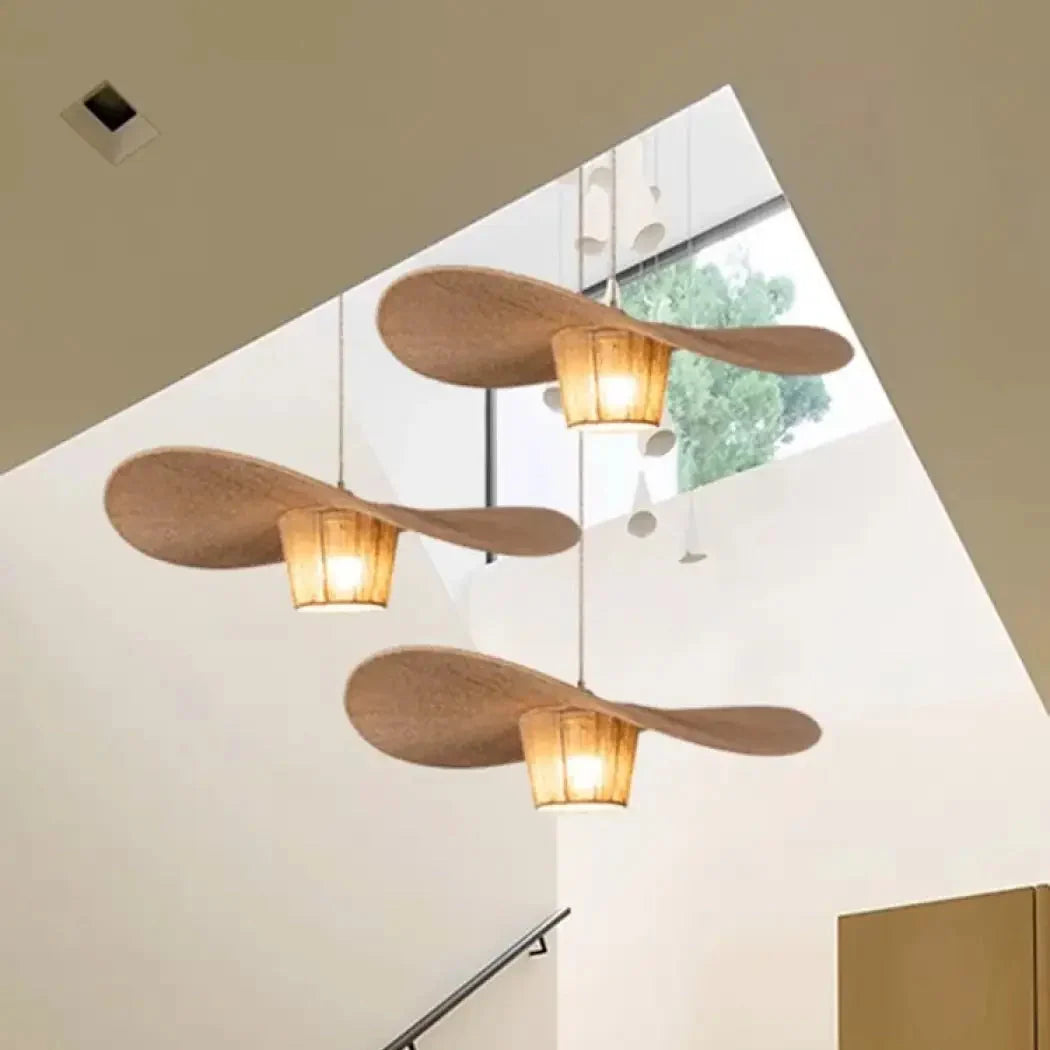Suspension Luminaire Boheme en Rotin - Rafinia