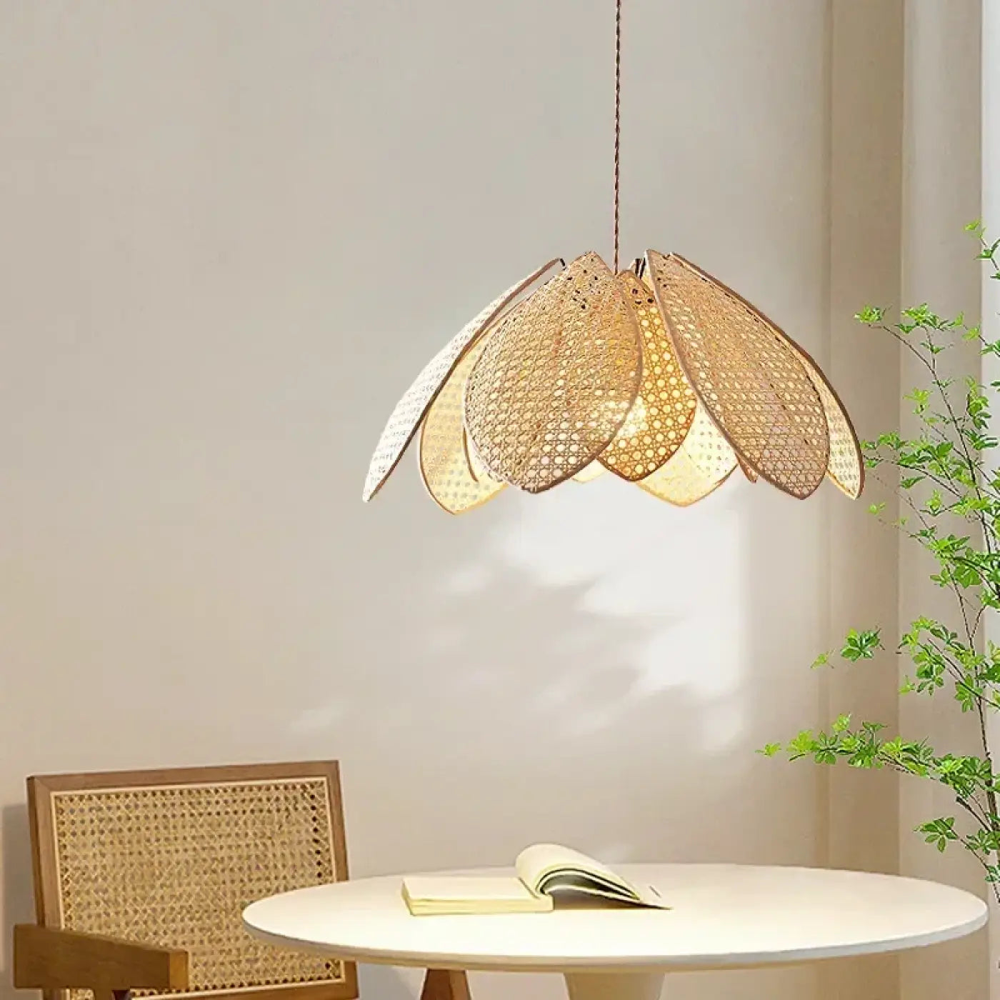 Suspension Luminaire en Rotin - Nagole
