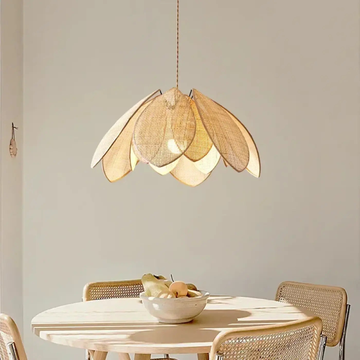 Suspension Luminaire en Rotin - Nagole