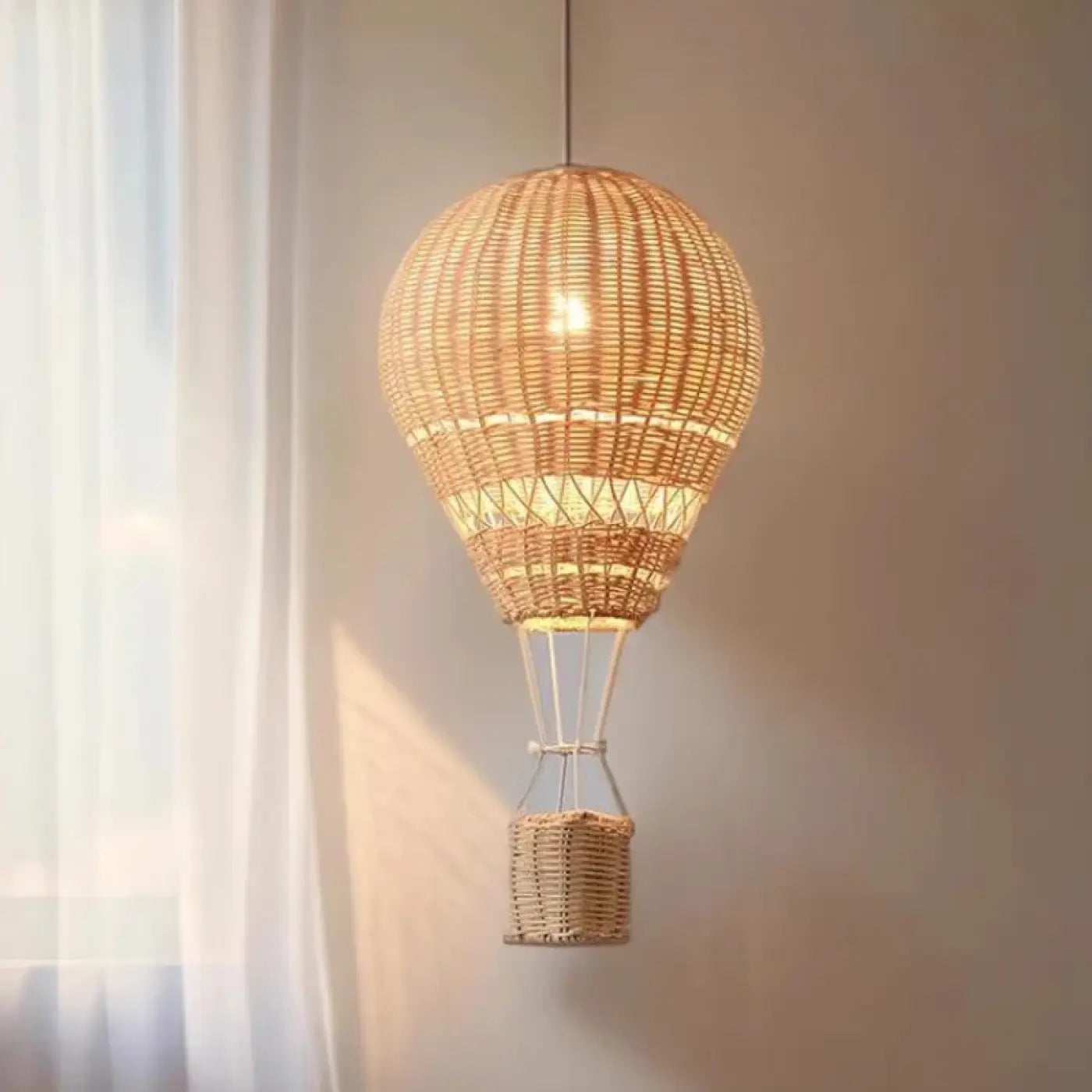 Suspension Luminaire Boheme en Rotin - Rotina
