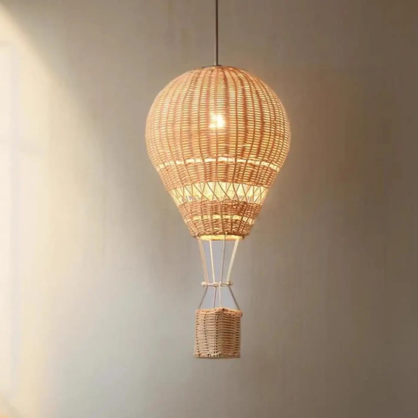 Suspension Luminaire Boheme en Rotin - Rotina
