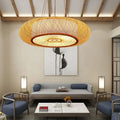 Suspension Luminaire Design en Rotin - Grani