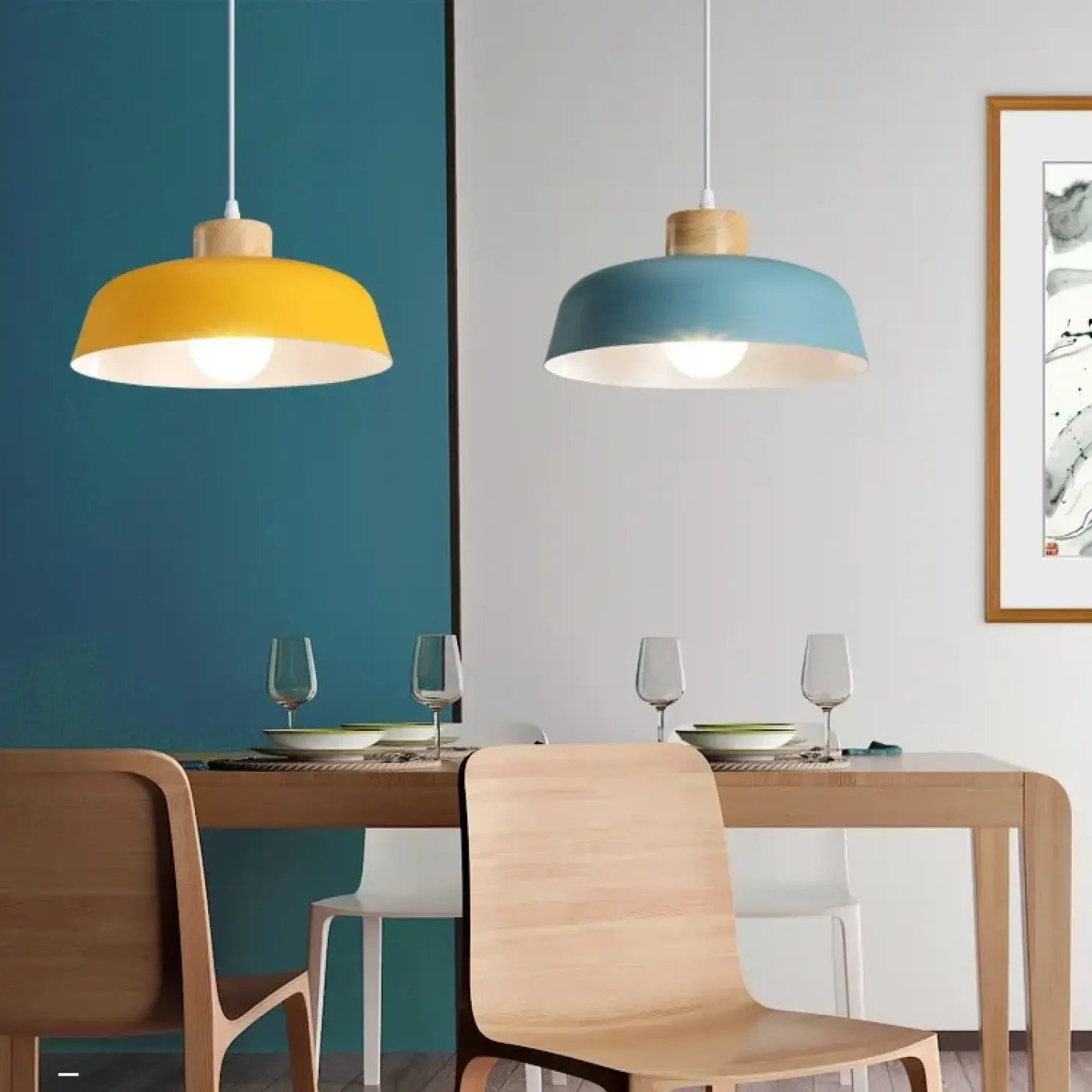 Suspension Luminaire Scandinave en Metal - Coloy