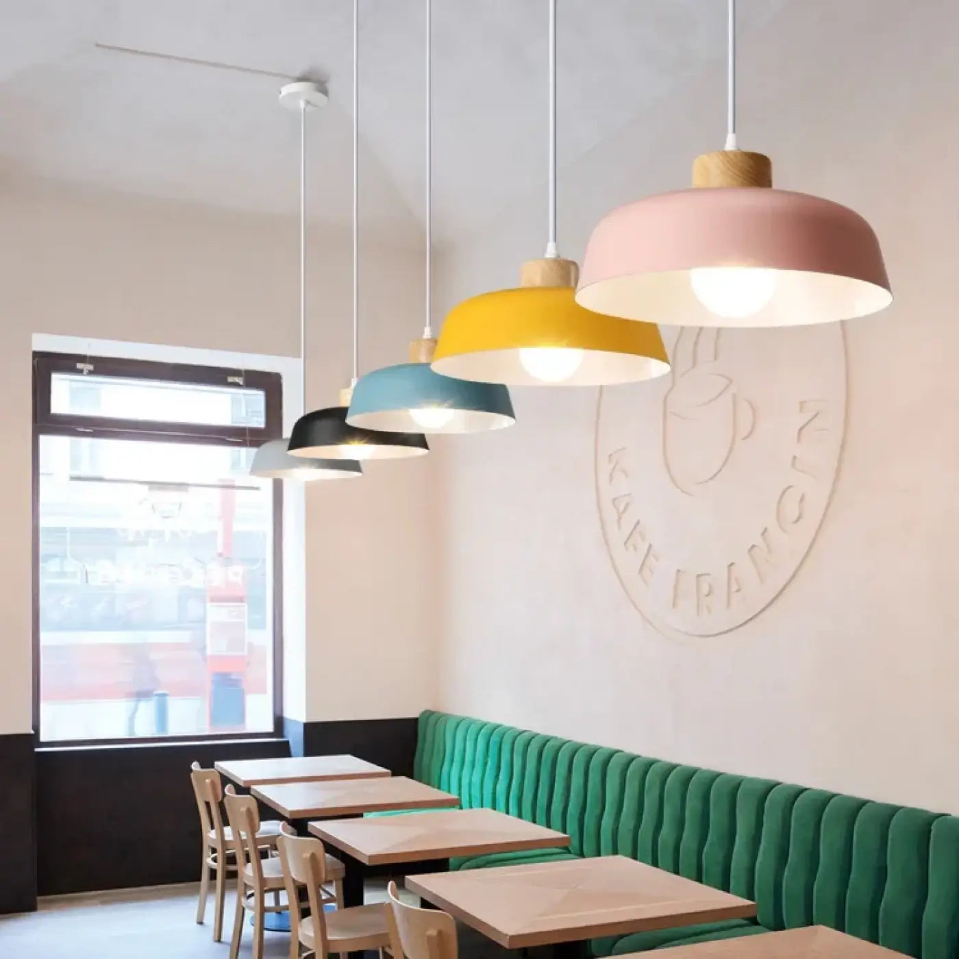 Suspension Luminaire Scandinave en Metal - Coloy