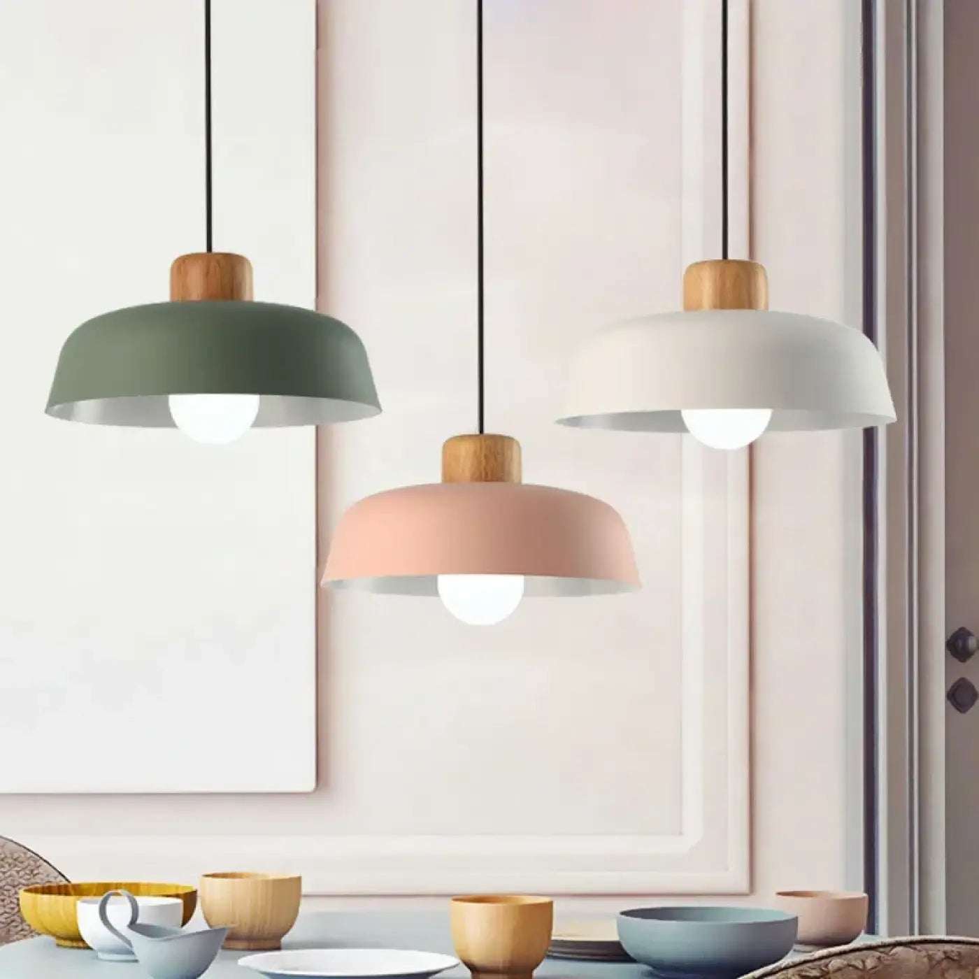 Suspension Luminaire Scandinave en Metal - Coloy