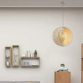 Suspension Luminaire Scandinave en Bois - Dobo