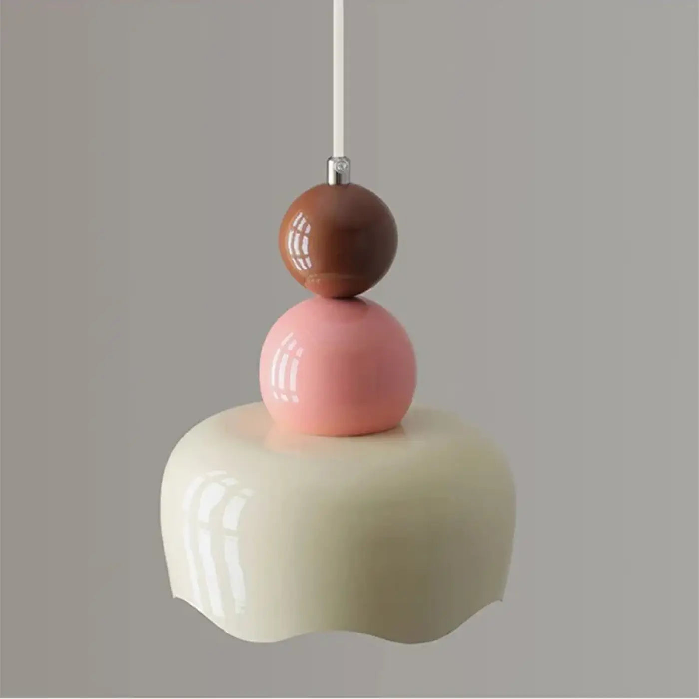 Suspension Luminaire Chic - Creme