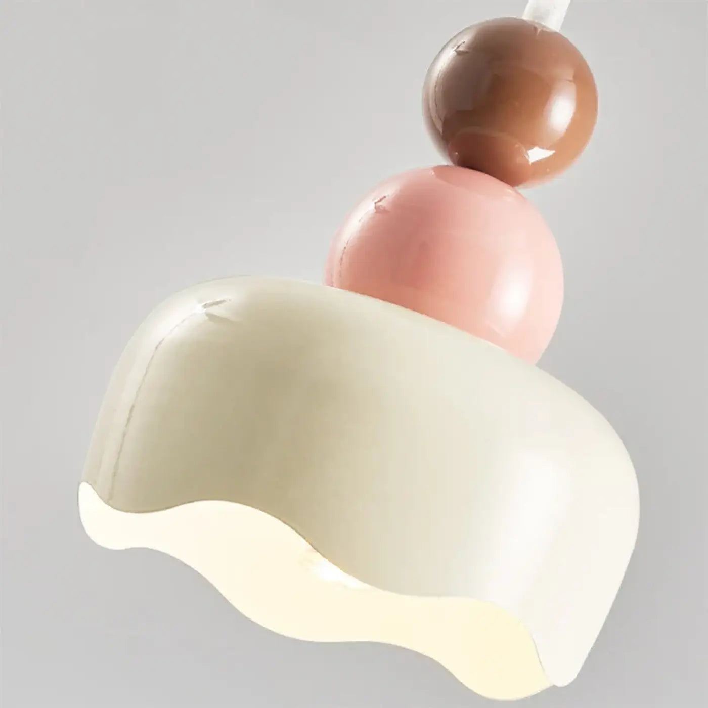 Suspension Luminaire Chic - Creme
