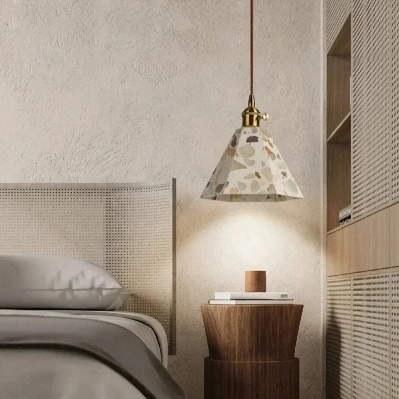 Suspension Luminaire en Rotin - Rozo