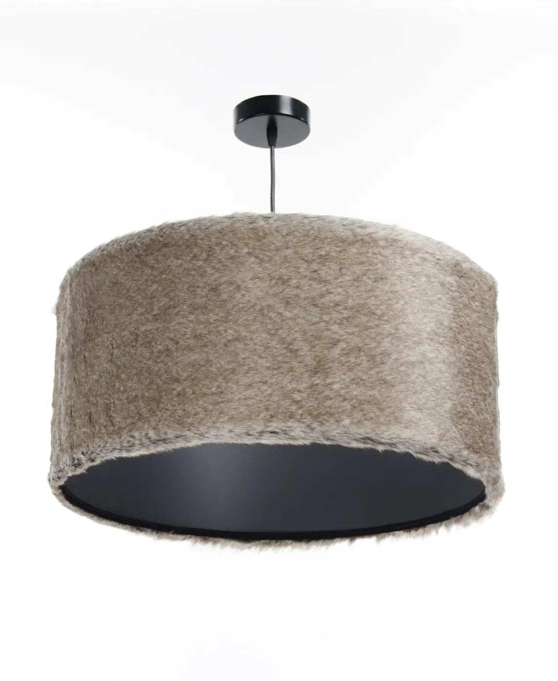 Suspension Luminaire Design en Tissu - Bear Light (Beige/Marron/Graphite)