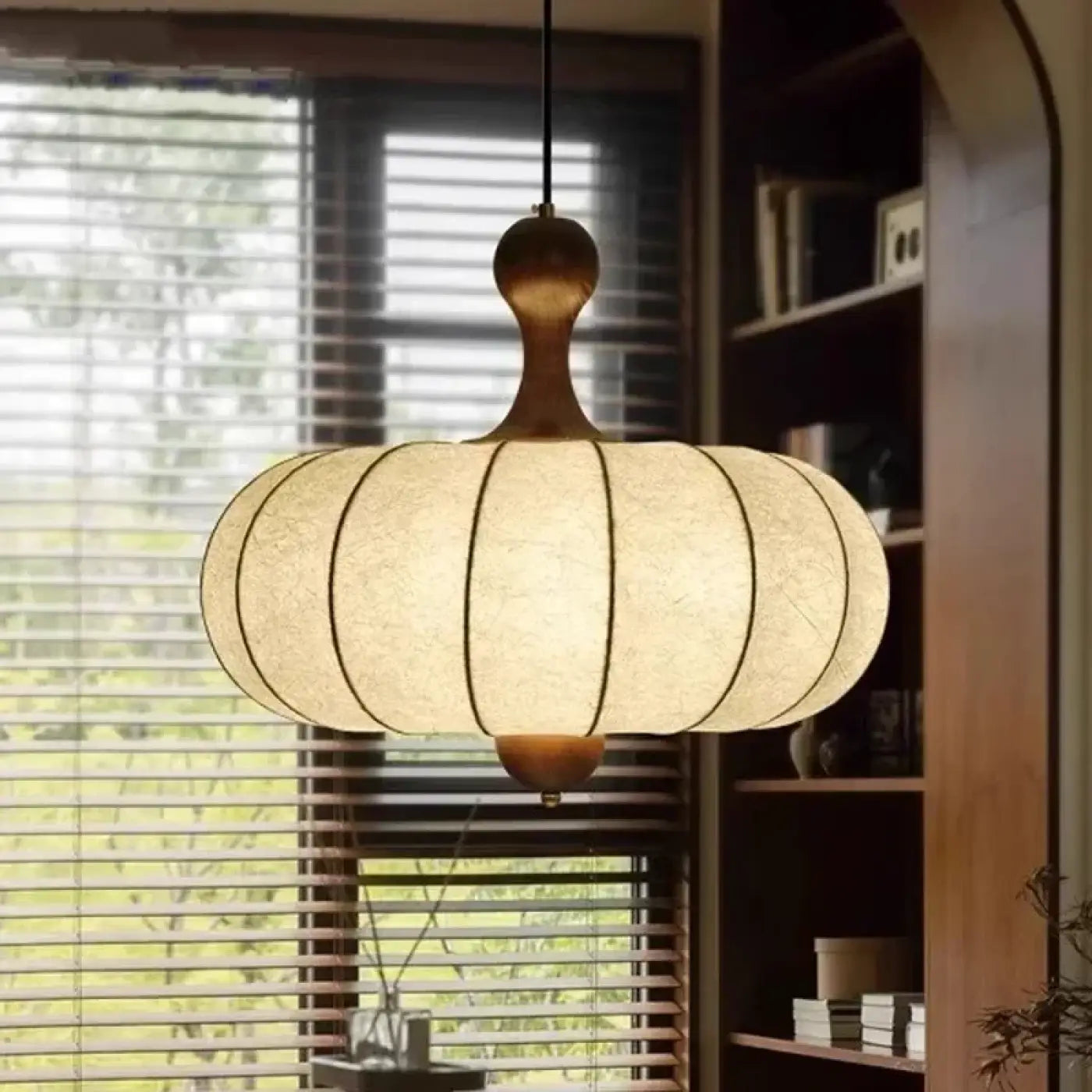Suspension Luminaire Design en Tissu - Pouni