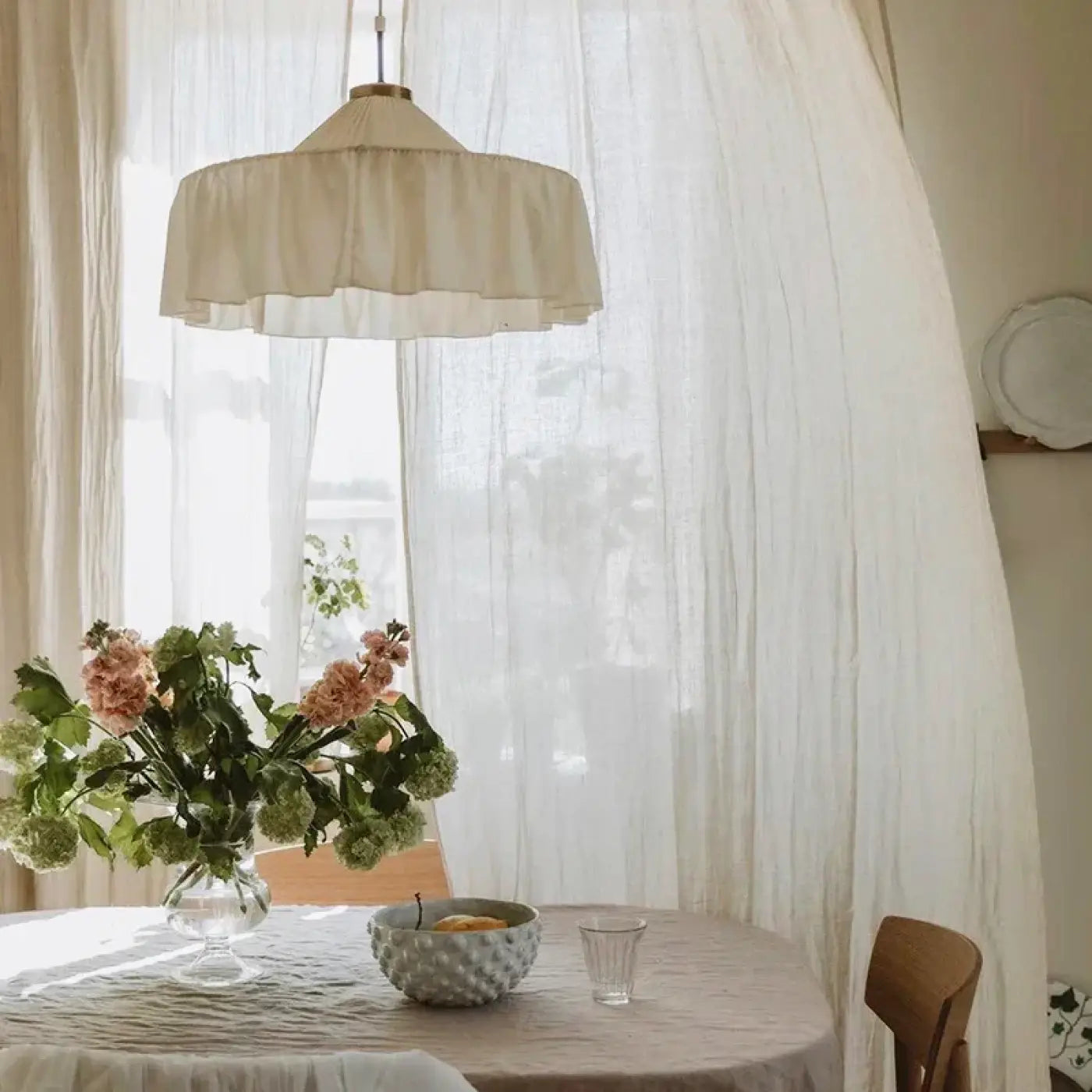 Suspension Luminaire Design en Tissu - Duppe