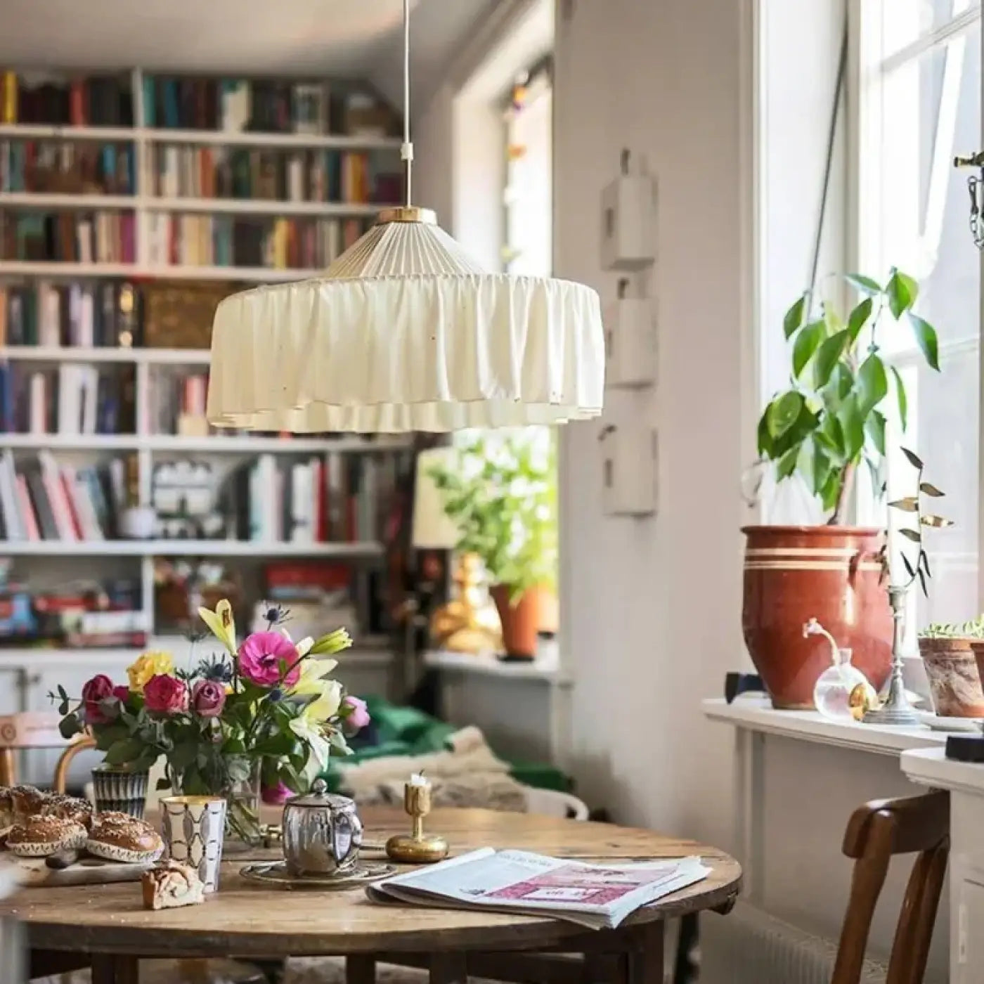 Suspension Luminaire Design en Tissu - Duppe