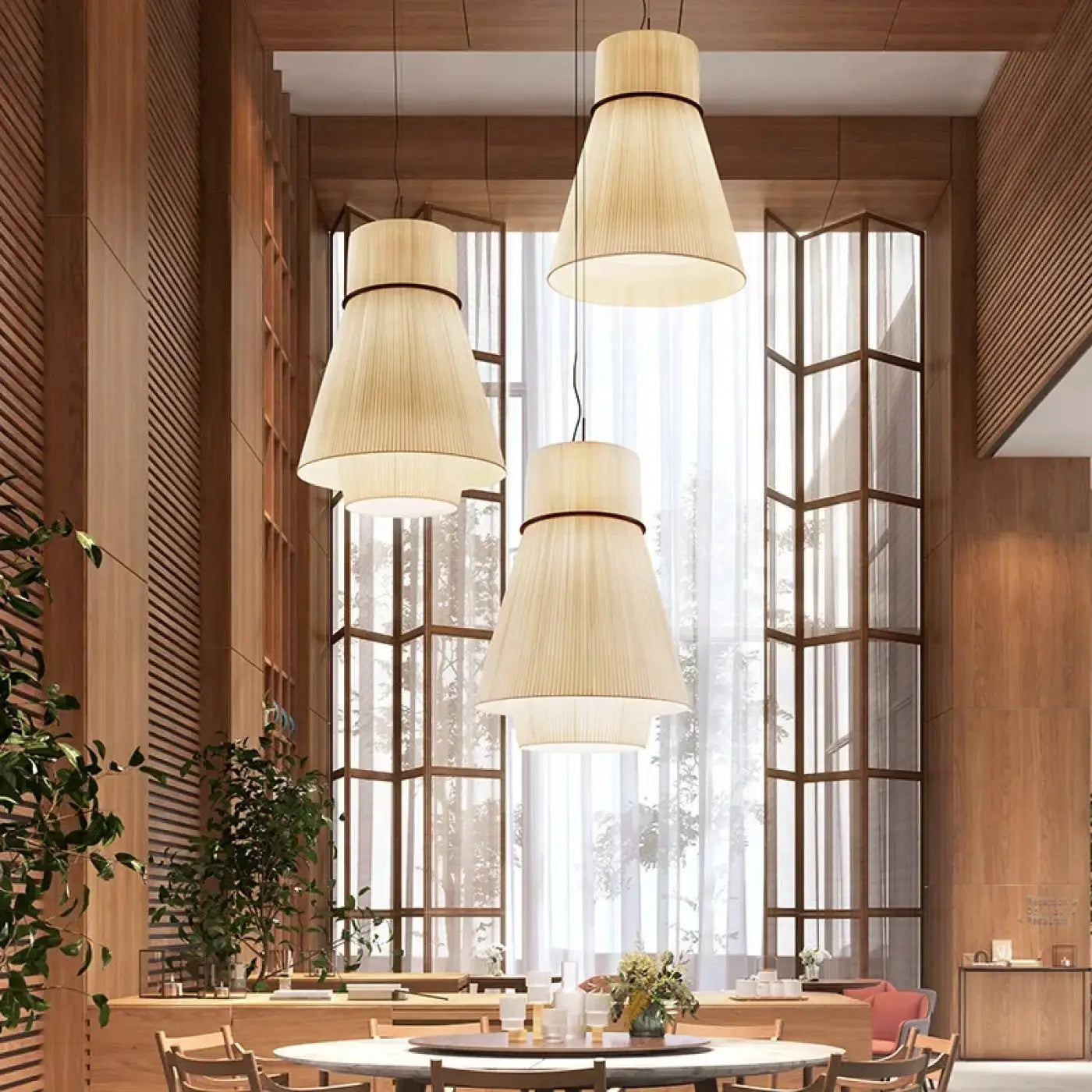 Suspension Luminaire Design en Tissu - Codi