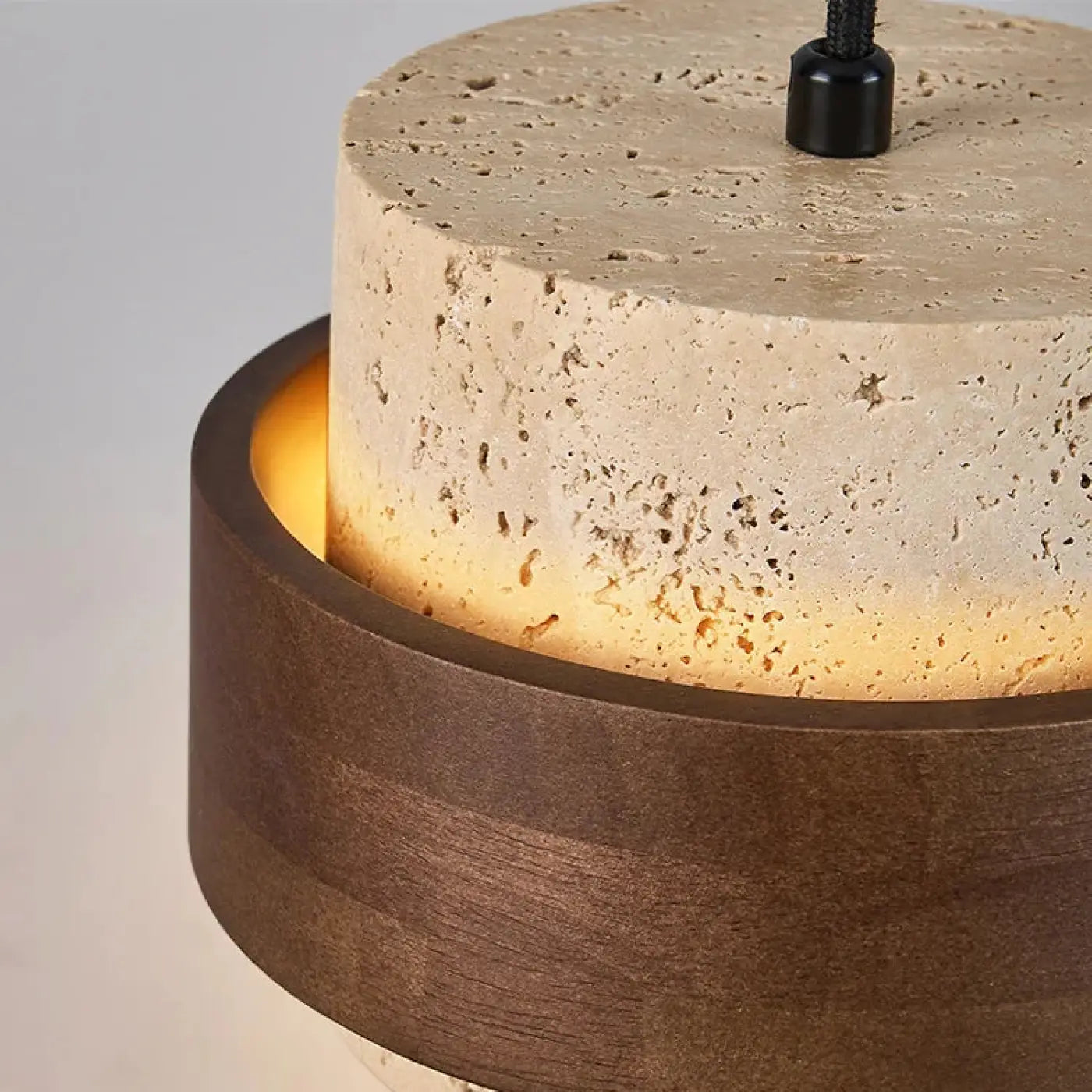 Suspension Luminaire Moderne en Bois - Bertin