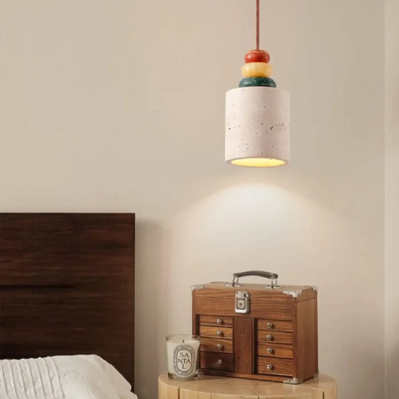 Suspension Luminaire en Bois - Travere