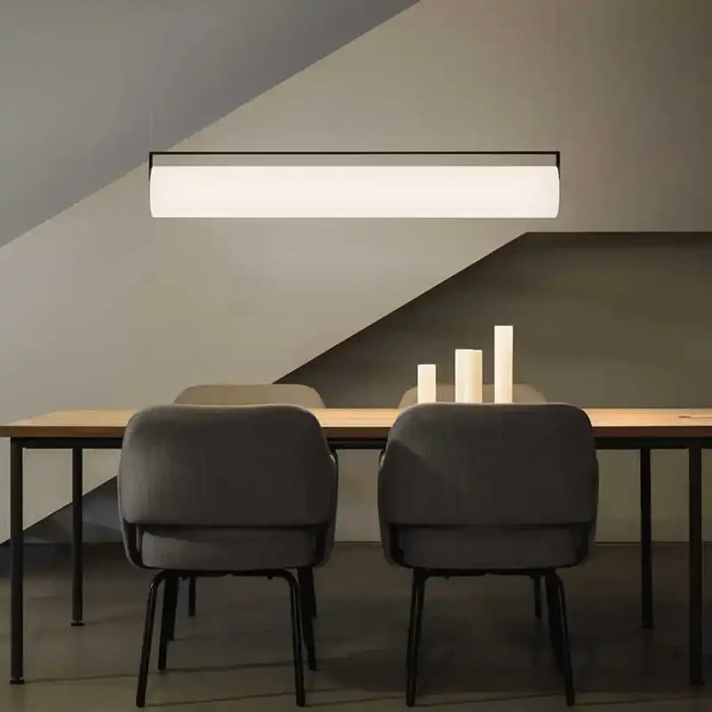 Suspension Luminaire Minimaliste en Verre - Pune