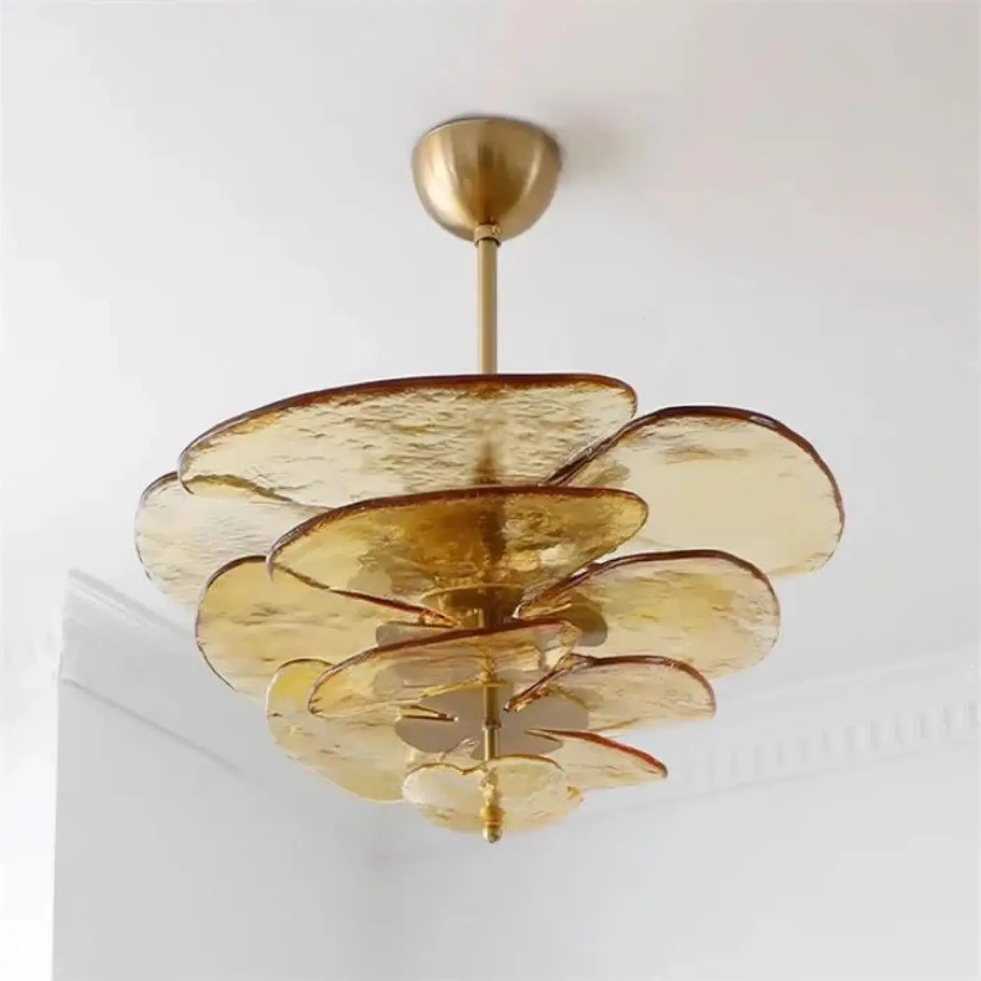 Suspension Luminaire Elegant en Verre - Guppe