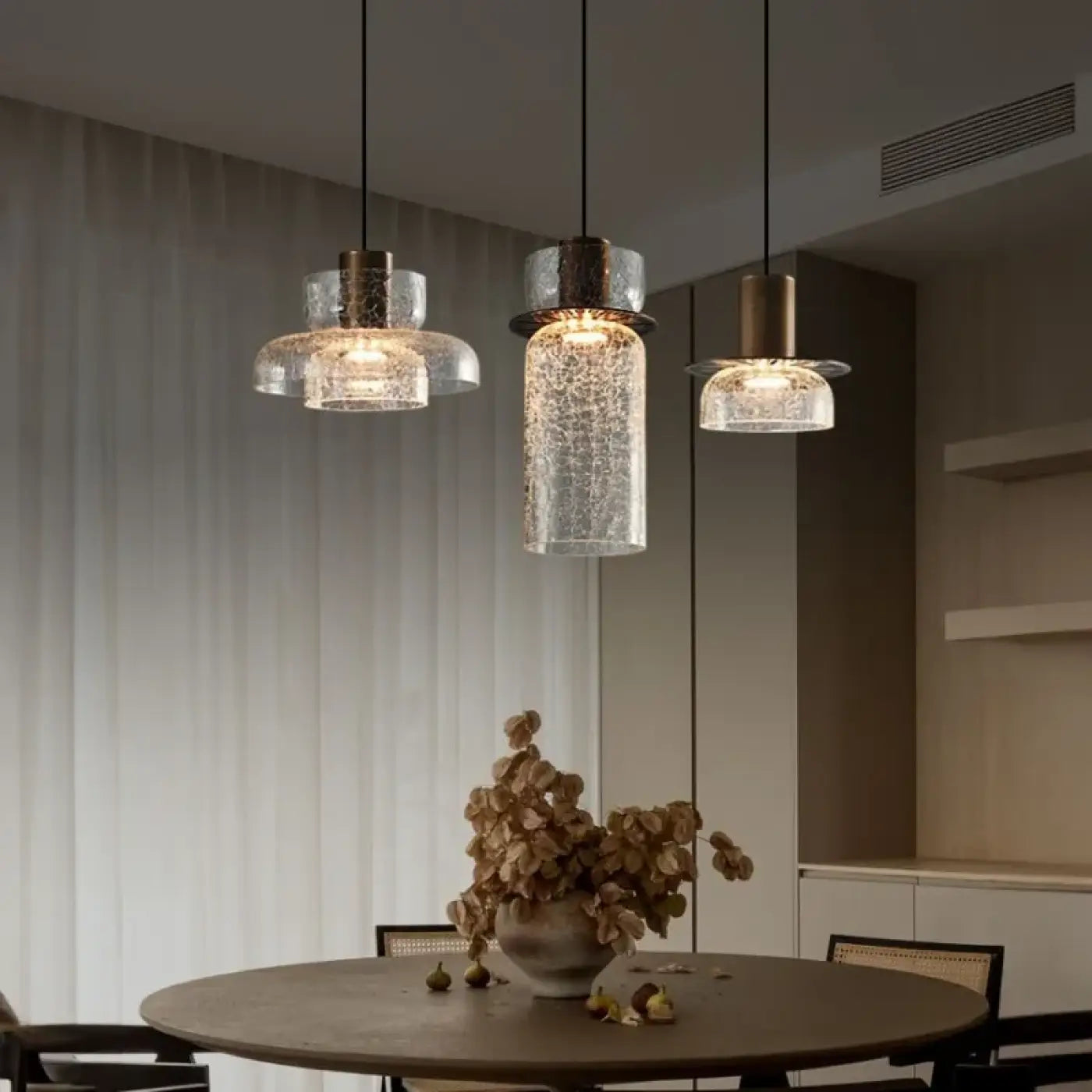 Suspension Luminaire Moderne en Verre - Vari