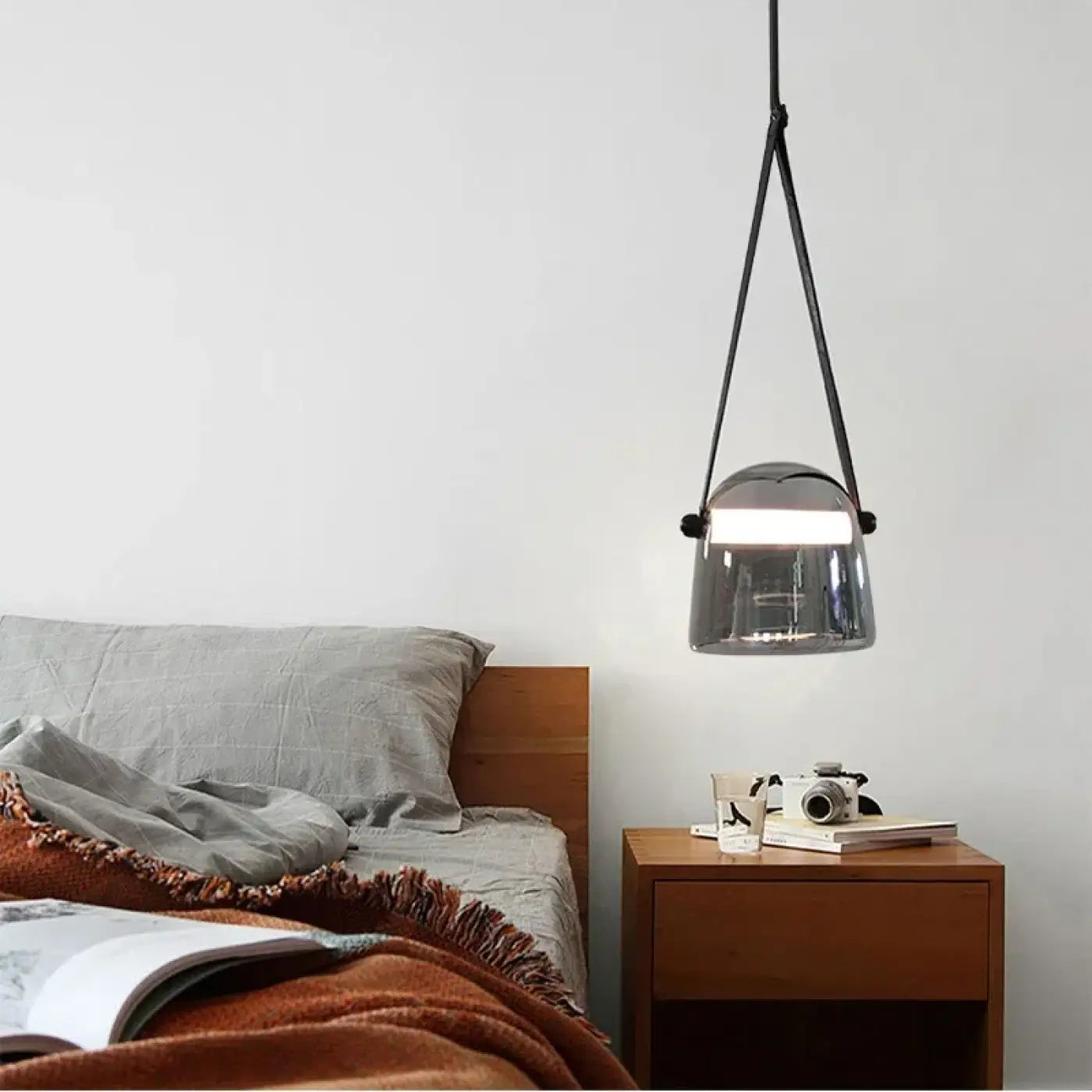 Suspension Luminaire Elegant en Verre - Fuga