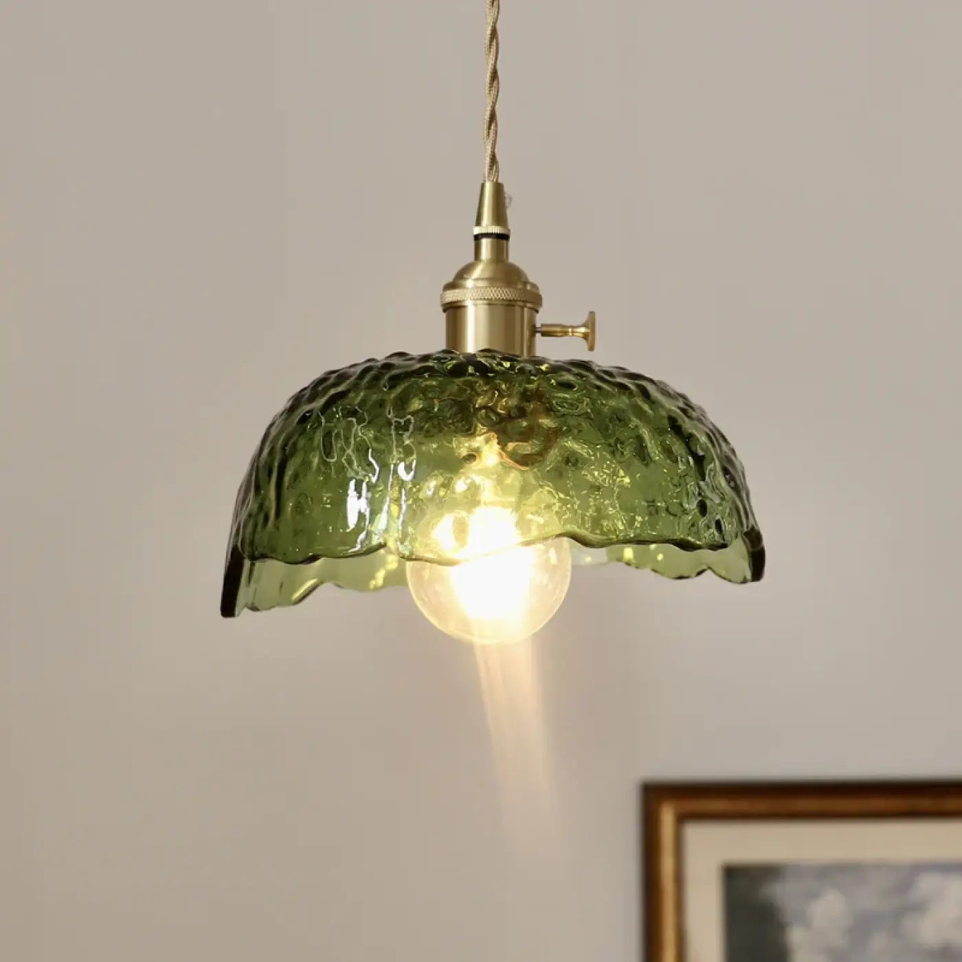 Suspension Luminaire Retro en Verre - Vretre