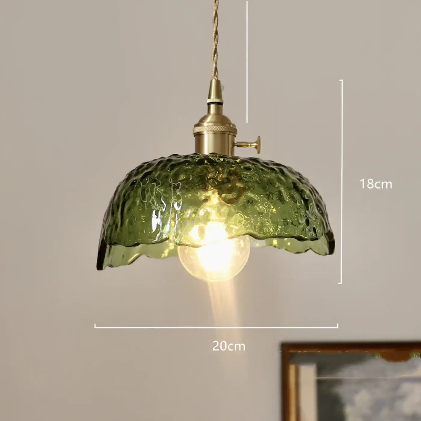 Suspension Luminaire Retro en Verre - Vretre