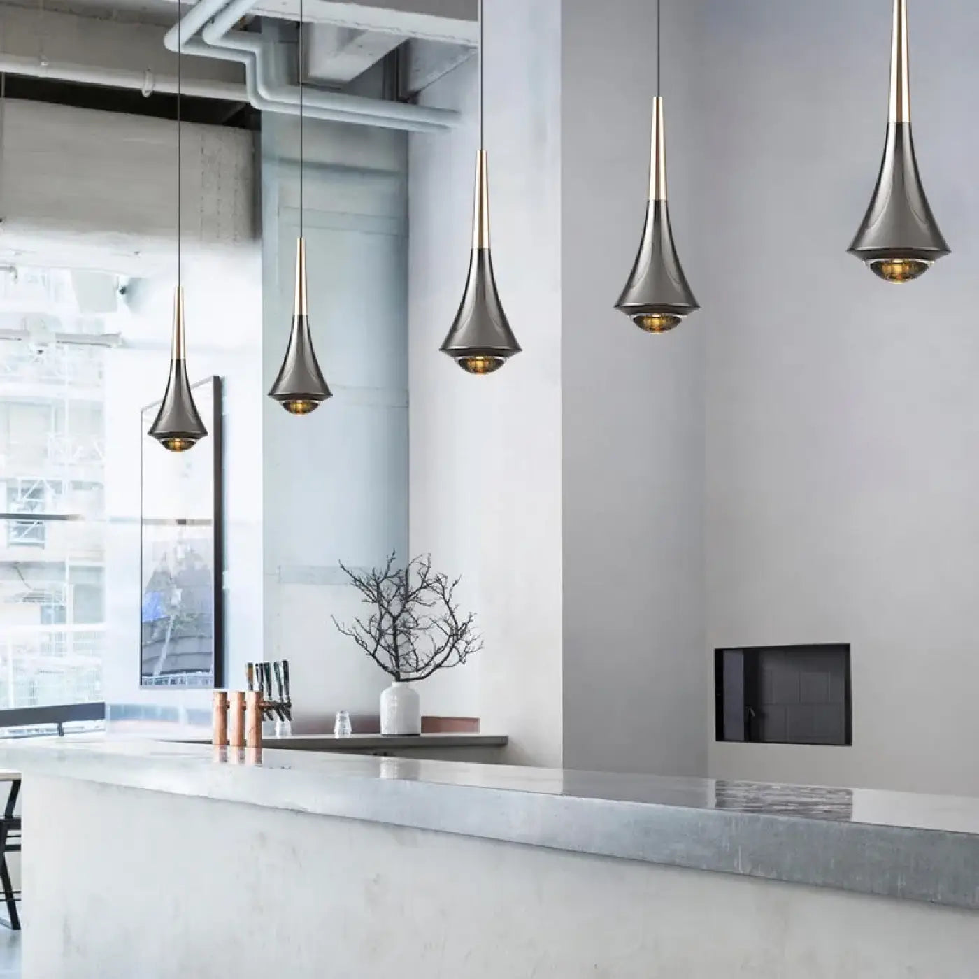 Suspension Luminaire Moderne en Verre - Cala