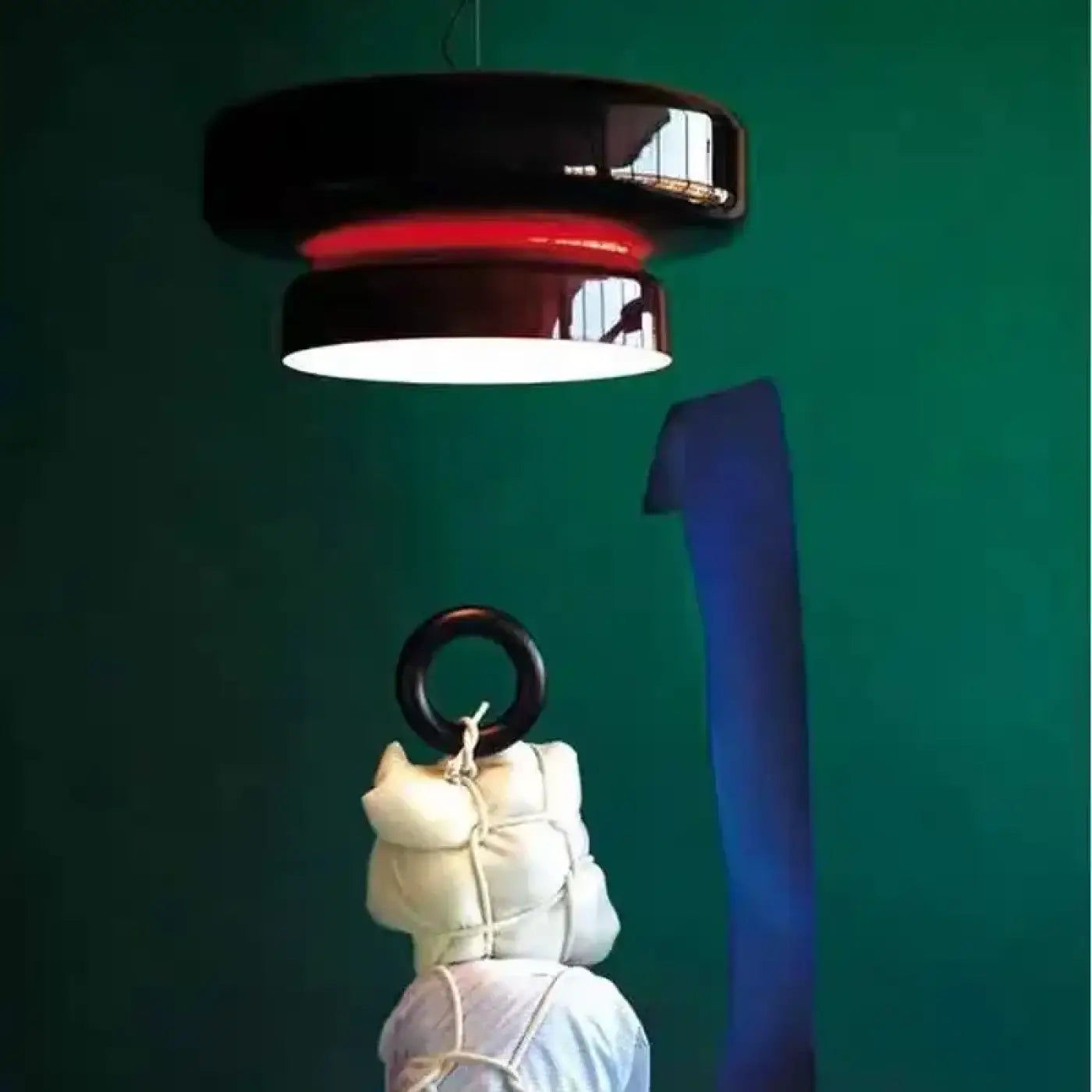 Suspension Luminaire Vintage en Verre - Dova