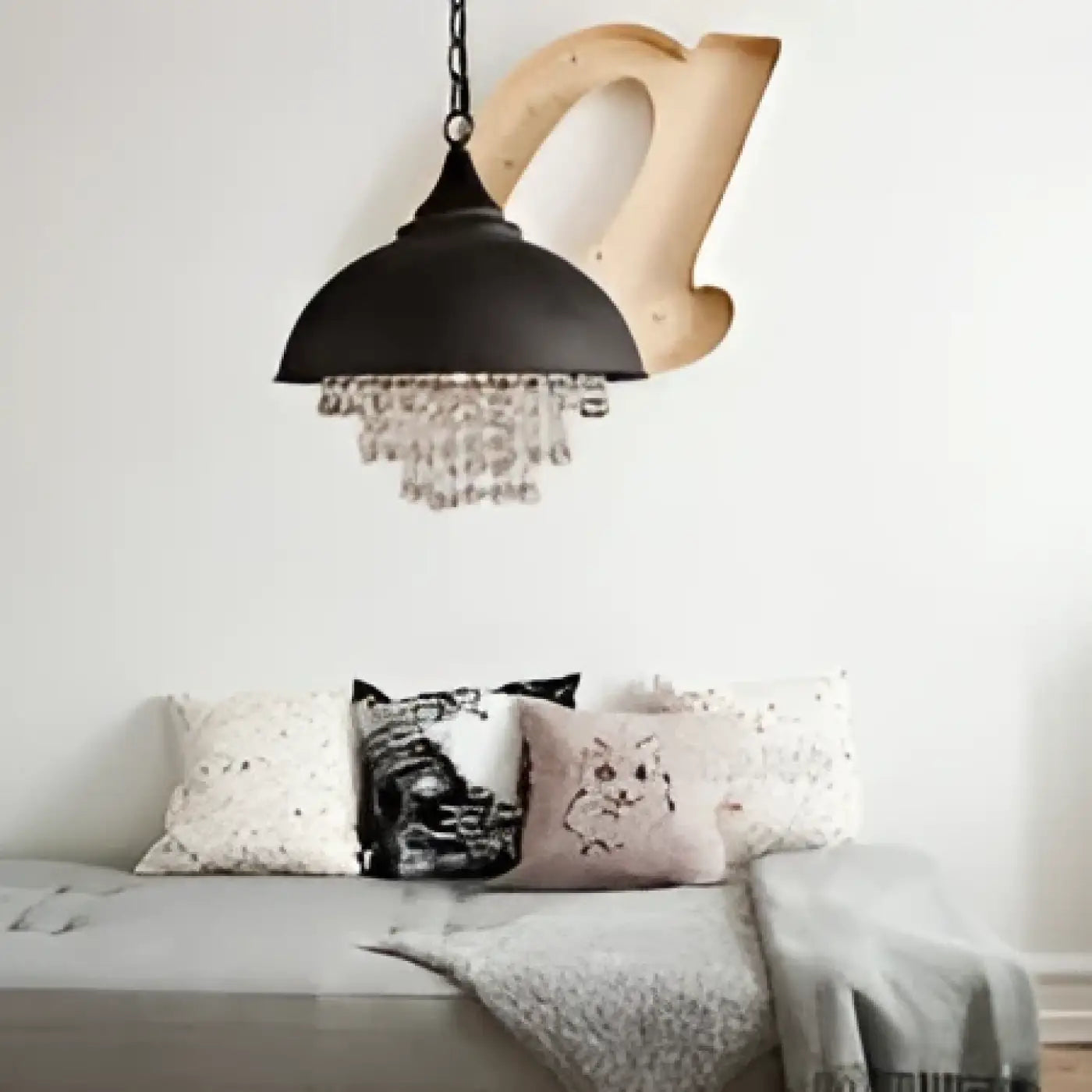 Suspension Luminaire Vintage en Metal - Noctea