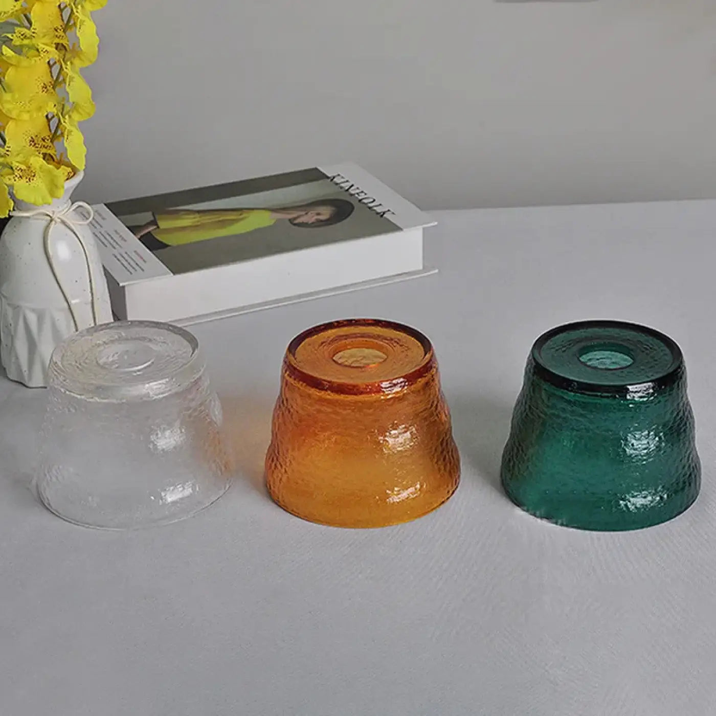 Suspension Luminaire Vintage en Verre - Nais