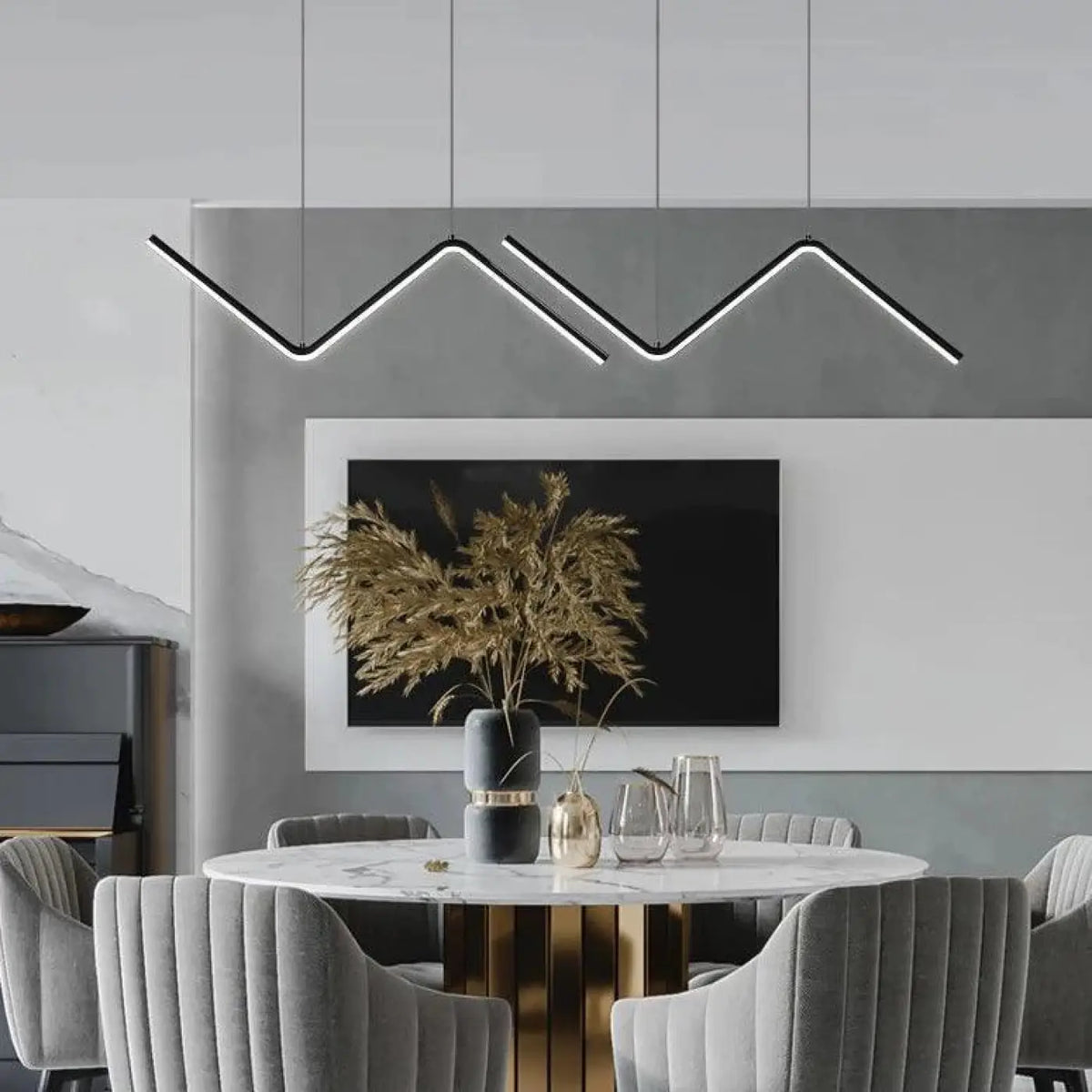 Suspension Luminaire - Zigzag