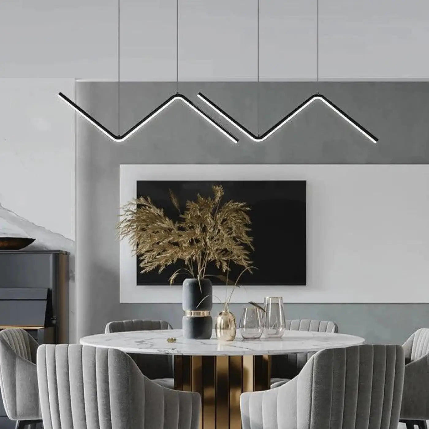Suspension Luminaire - Zigzag