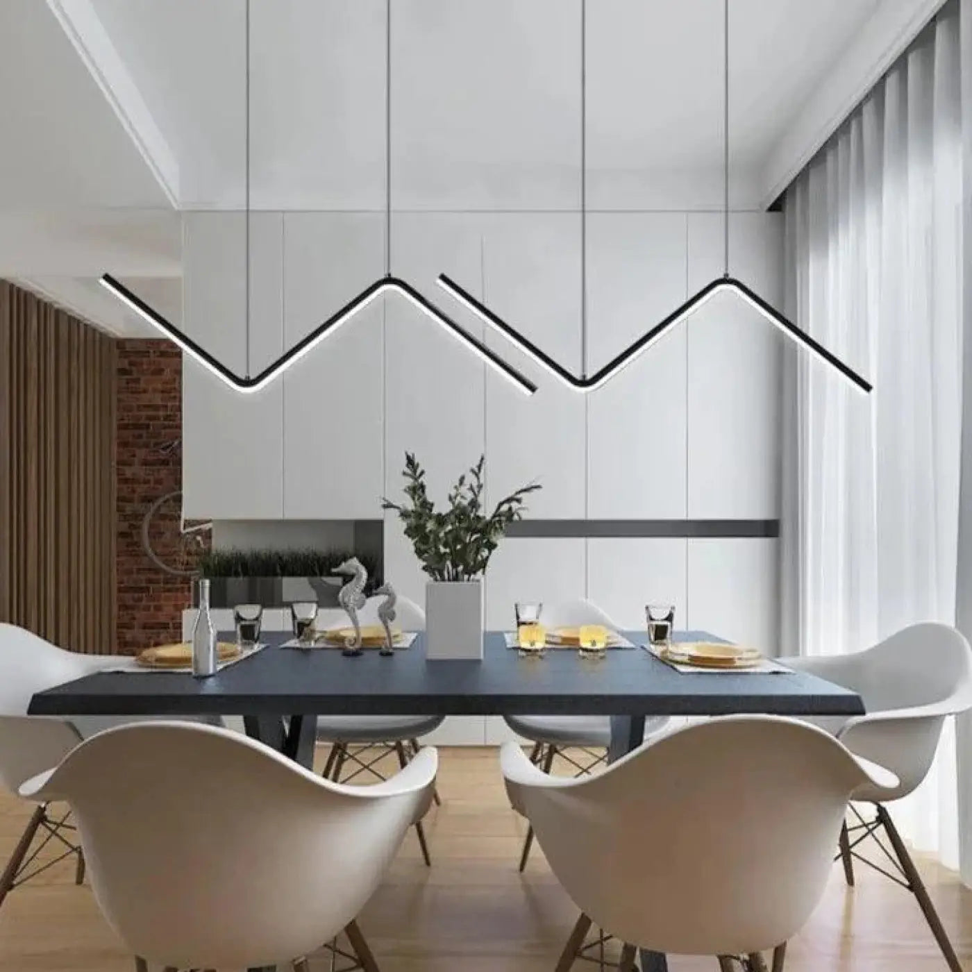 Suspension Luminaire - Zigzag
