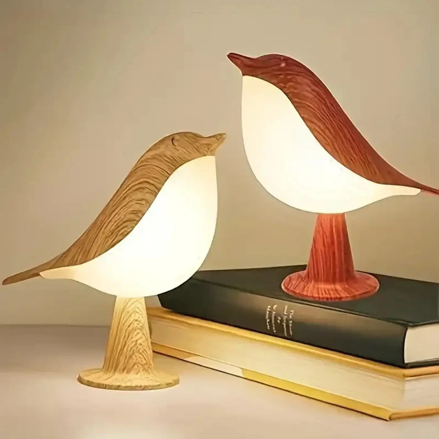 Veilleuse Scandinave en Bois - Birdy