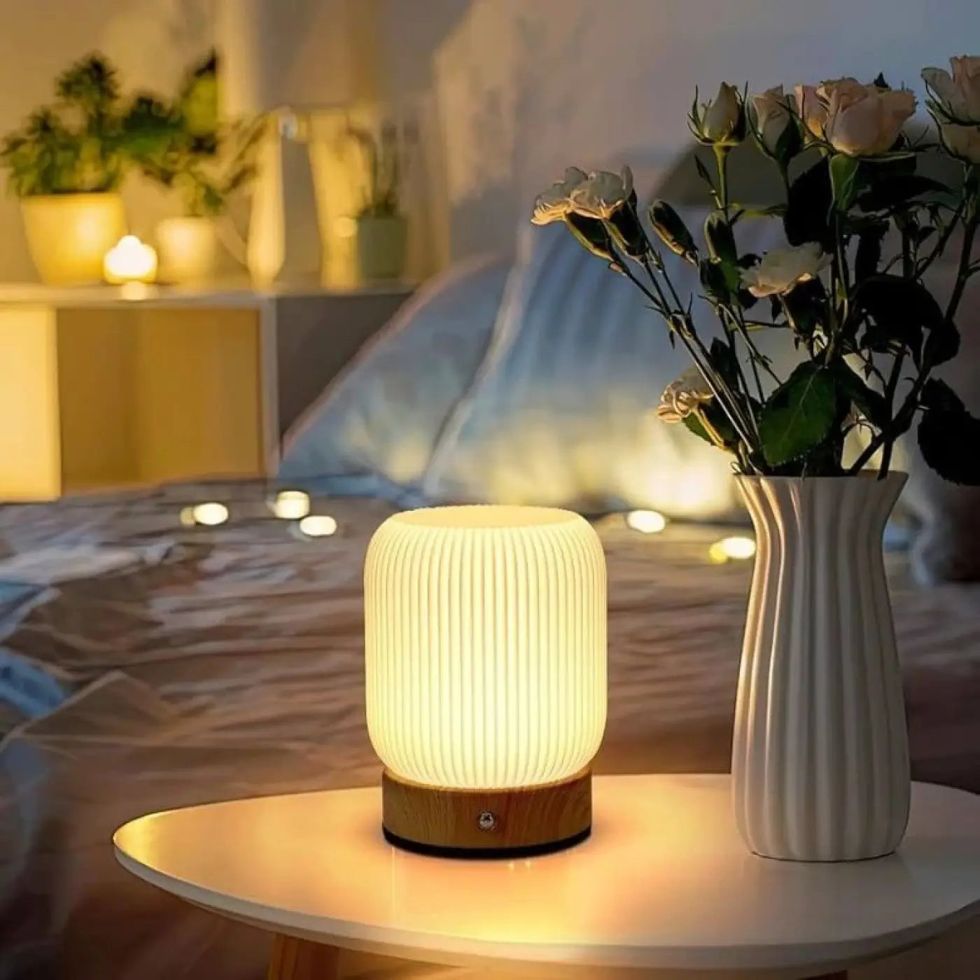 Veilleuse Moderne en Bois - Liana