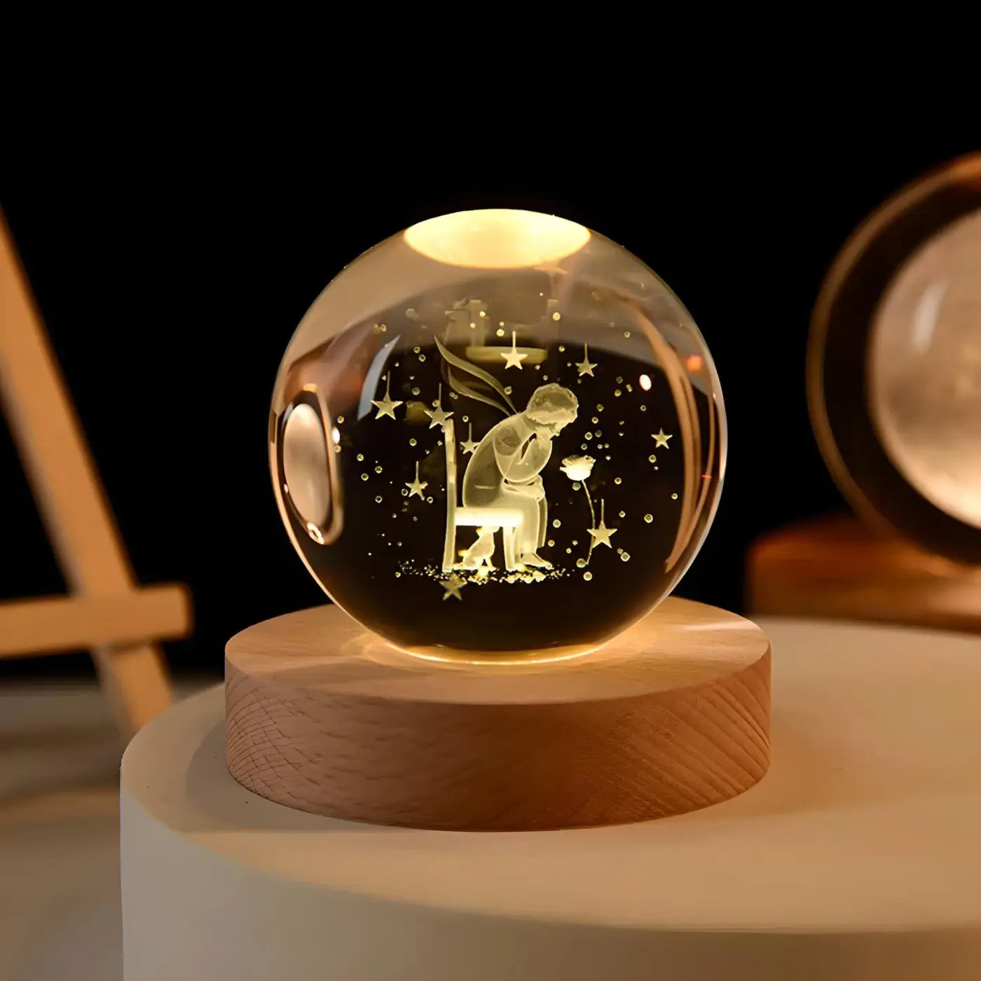 Veilleuse Design en Cristal - Rêve
